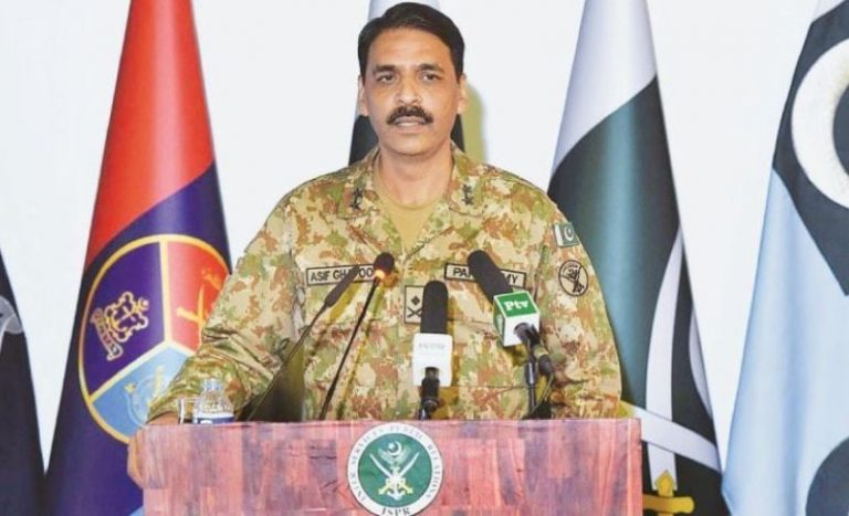 DG ISPR MAJOR GENERAL ASIF GHAFOOR e1571758667570