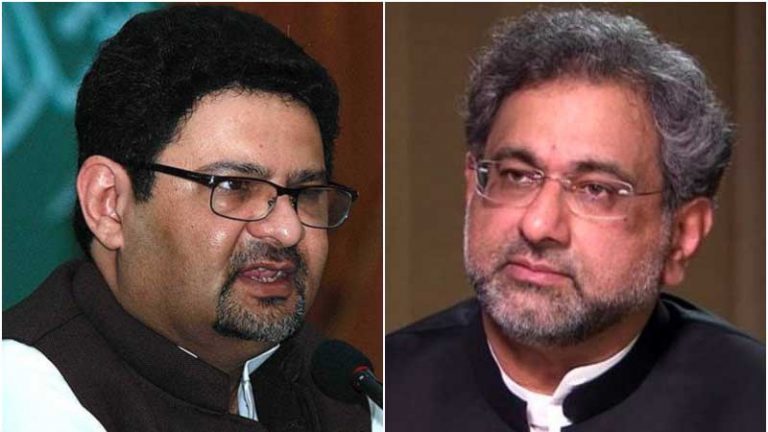 Shahid Khaqan Abbasi Miftah Ismail REMAND e1572258512278