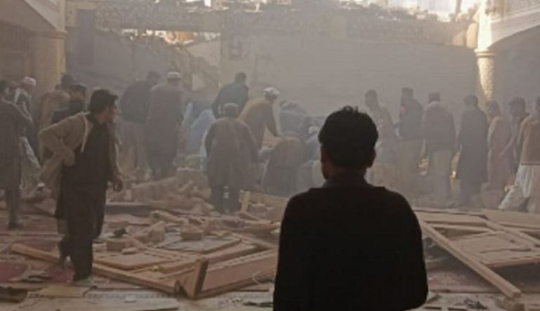 PESHAWAR BLAST IN MOQSQUE