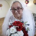 77 year old bride in usa married herself
