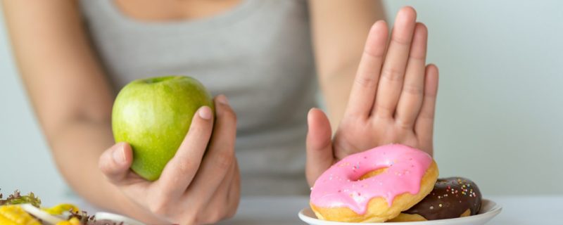 NO to SWEETS AND CAKES AND YES TO FRUITS