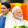 INDIAN PRIME MINISTER MODI AND CANADIAN PM JUSTIN TREAUDO AP