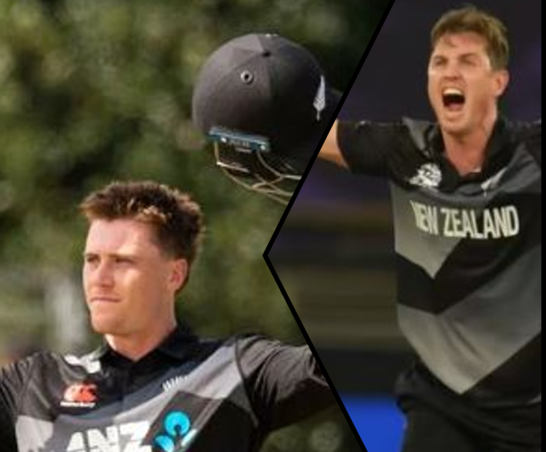 NZ CRICKETER FINN ALLEN AND ADAM MILNAY