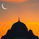 eidulfitar moon mosque