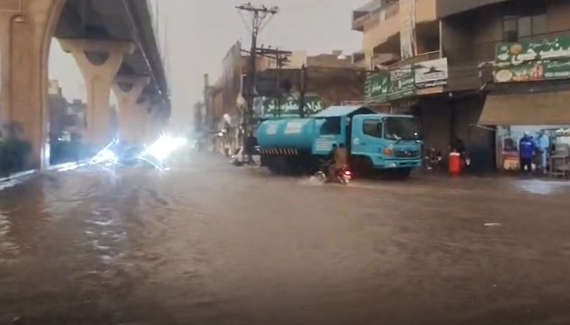 راولپنڈی میں موسلا دھار بارش